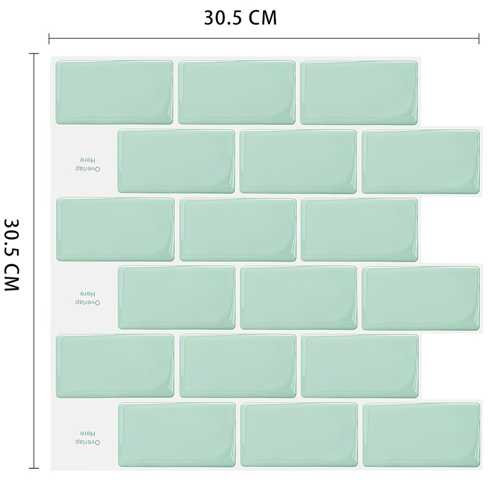 Moroccan Self Adhesive Waterproof Kitchen and Bathroom Vinyl Mosaic Peel And Stick Tile Stickers