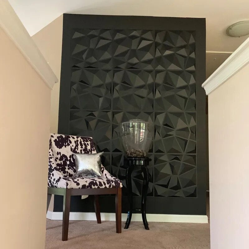 Decorative Wall Panels in Diamond Design Bathrooms for Kitchens