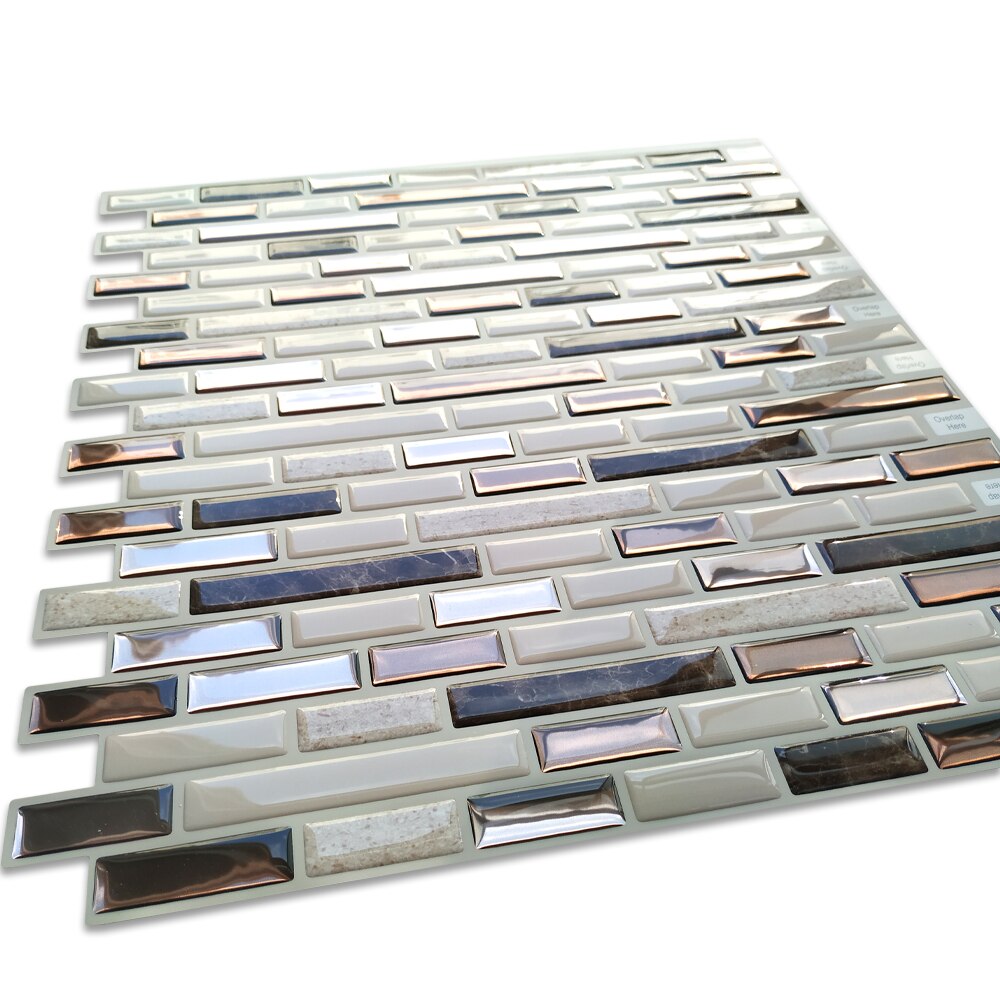 Moroccan Self Adhesive Waterproof Kitchen and Bathroom Vinyl Mosaic Peel And Stick Tile Stickers
