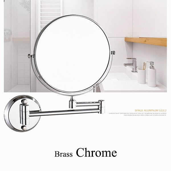 Bathroom Magnifying Mirror Double Side 3x to 1x