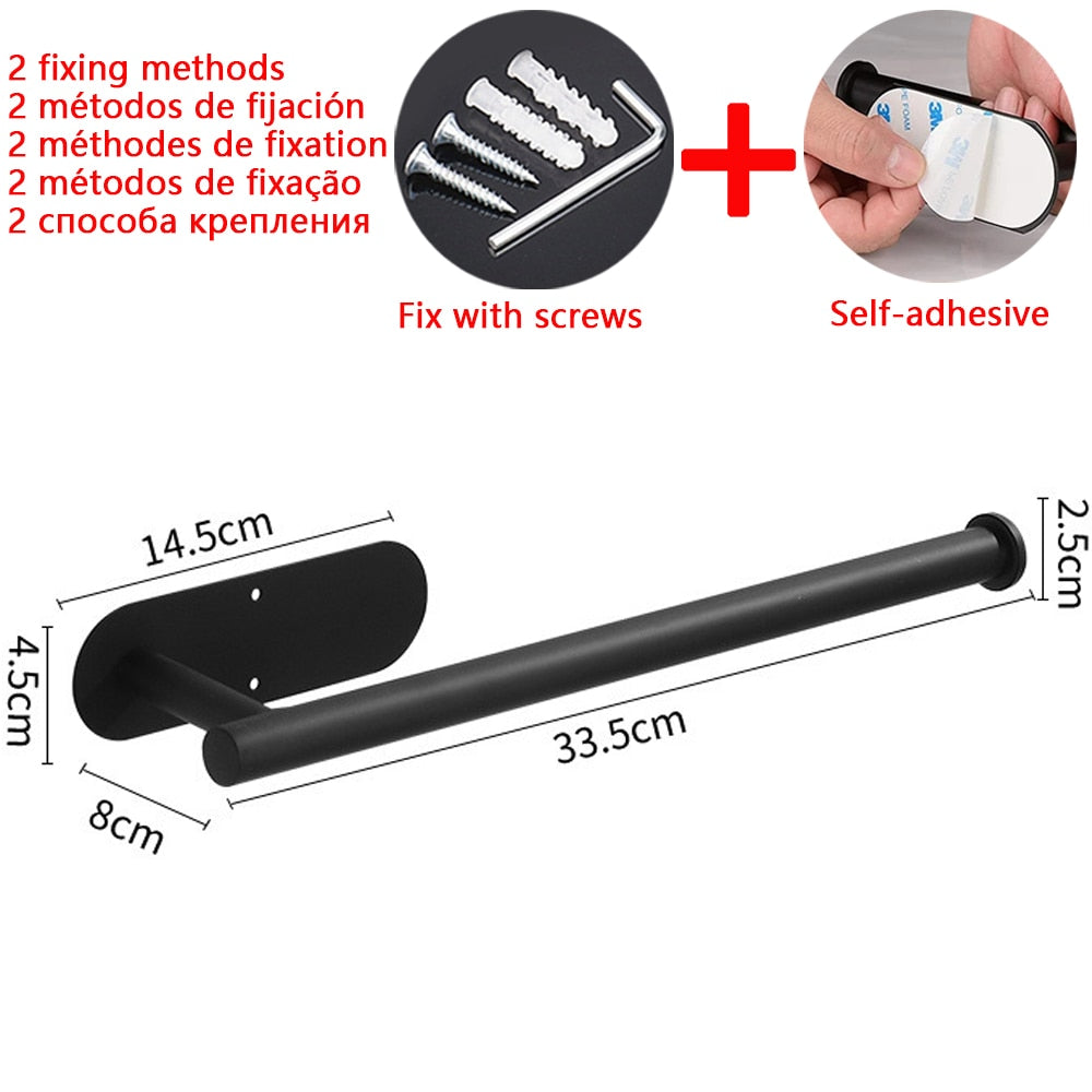 Toilet and Towel Holders