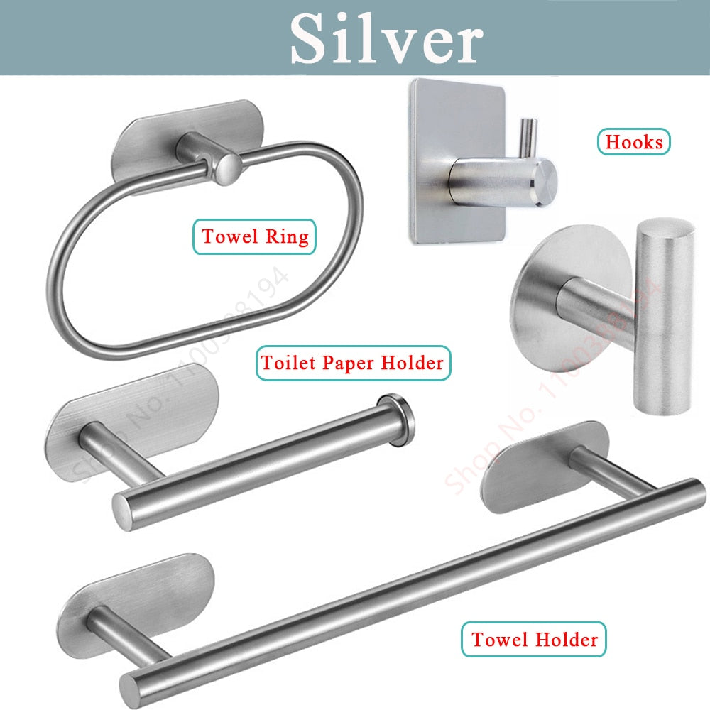 Toilet and Towel Holders