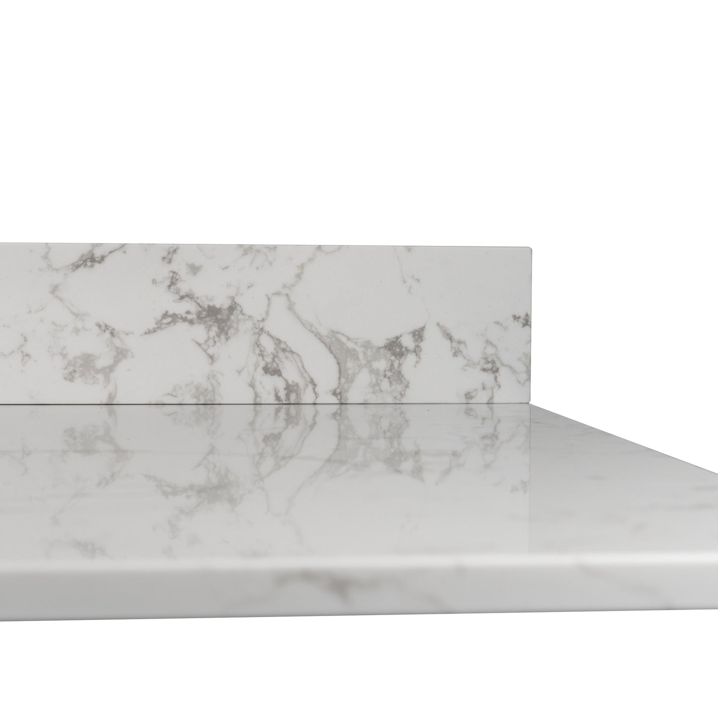 Montary bathroom vanity top stone carrara white new style tops with rectangle undermount ceramic sink and back splash