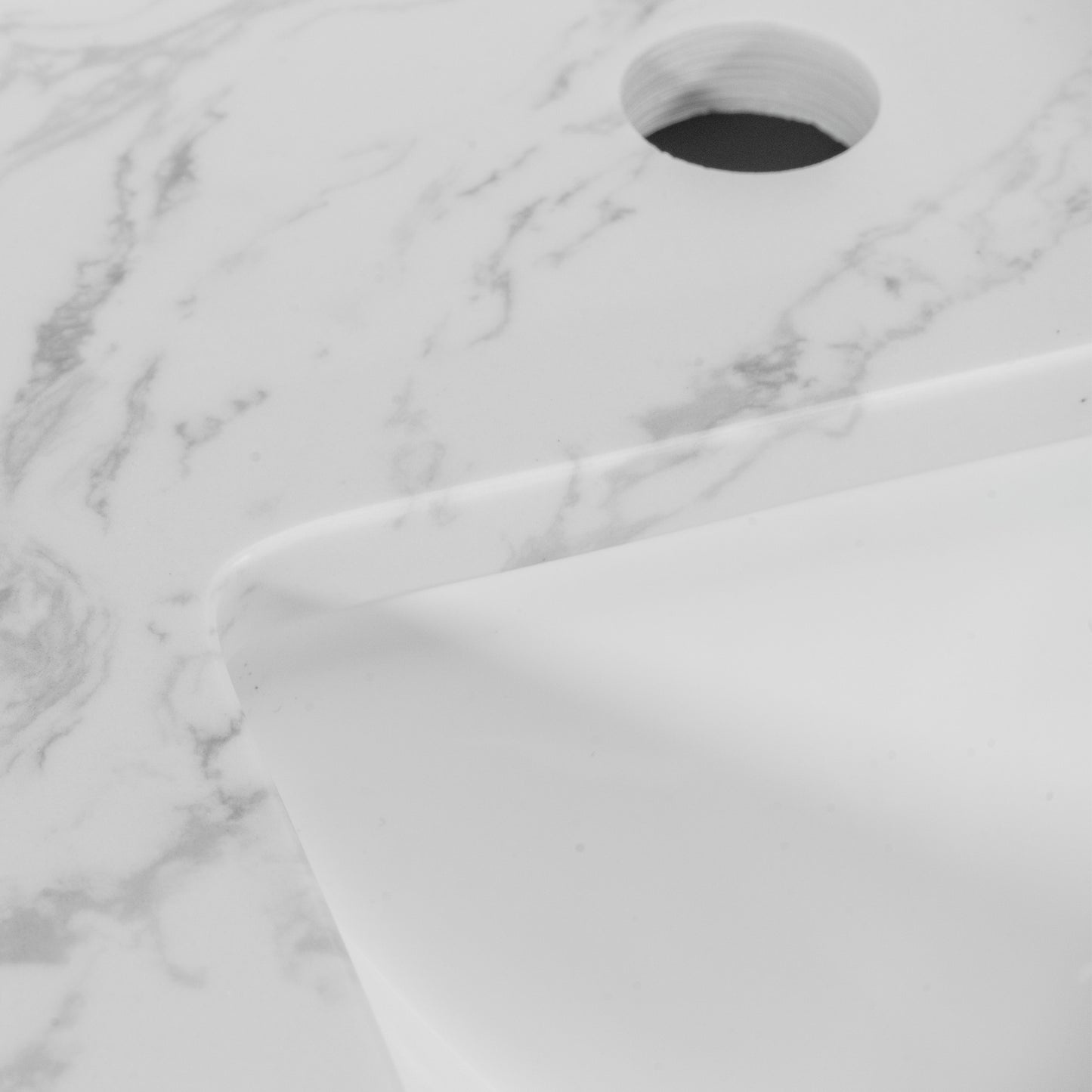Montary bathroom vanity top stone carrara white new style tops with rectangle undermount ceramic sink and back splash