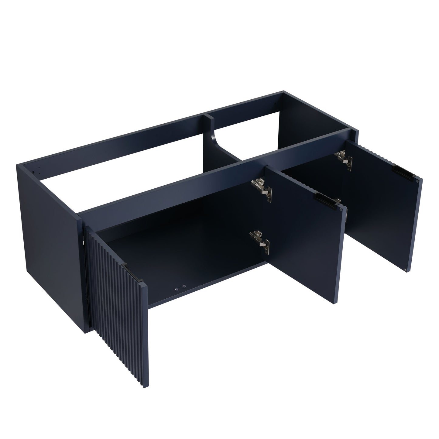 48" Floating Bathroom Vanity with Drop-Shaped Resin Sink