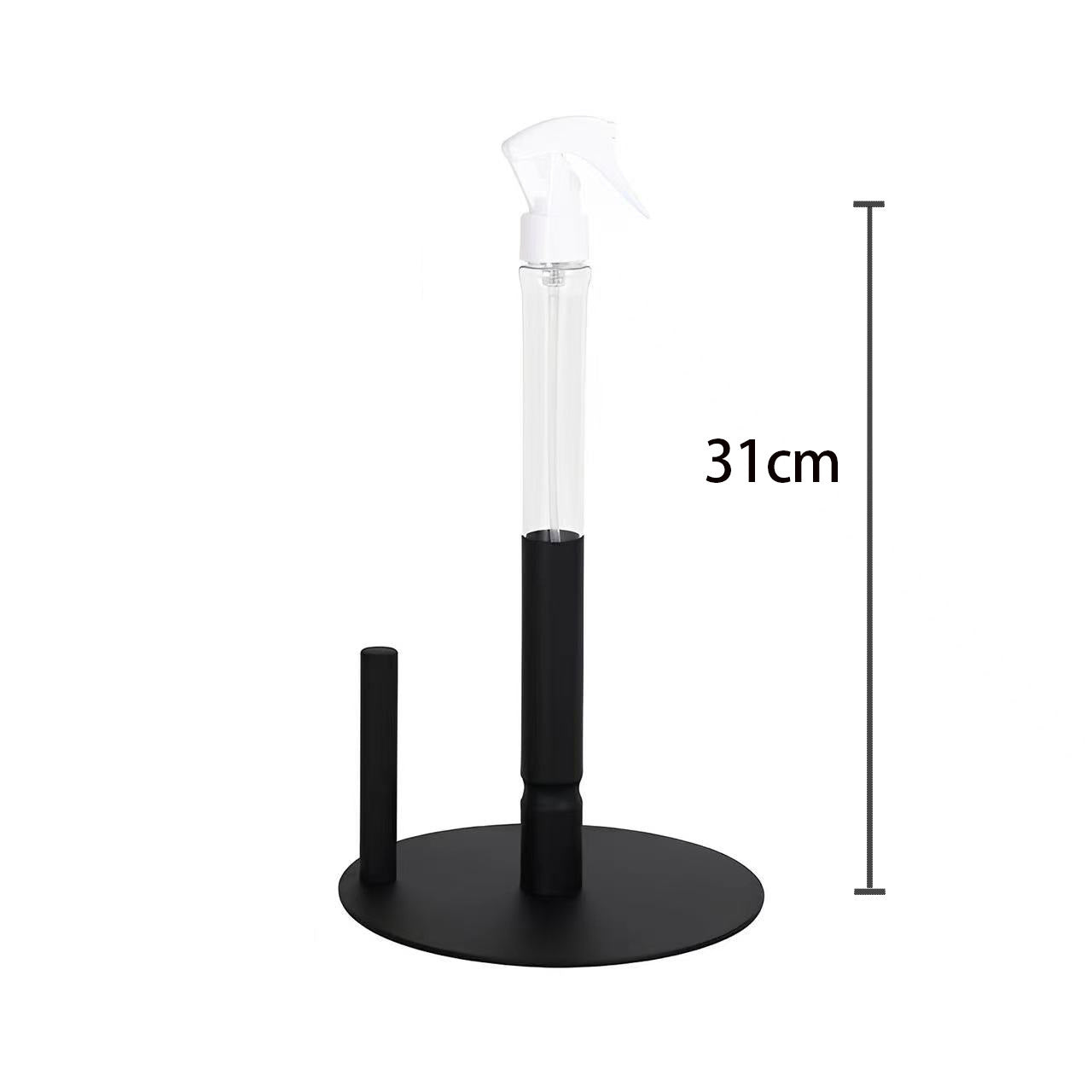 Paper Towel Holder with Spray Bottle, Countertop Paper Towels Holders Stand