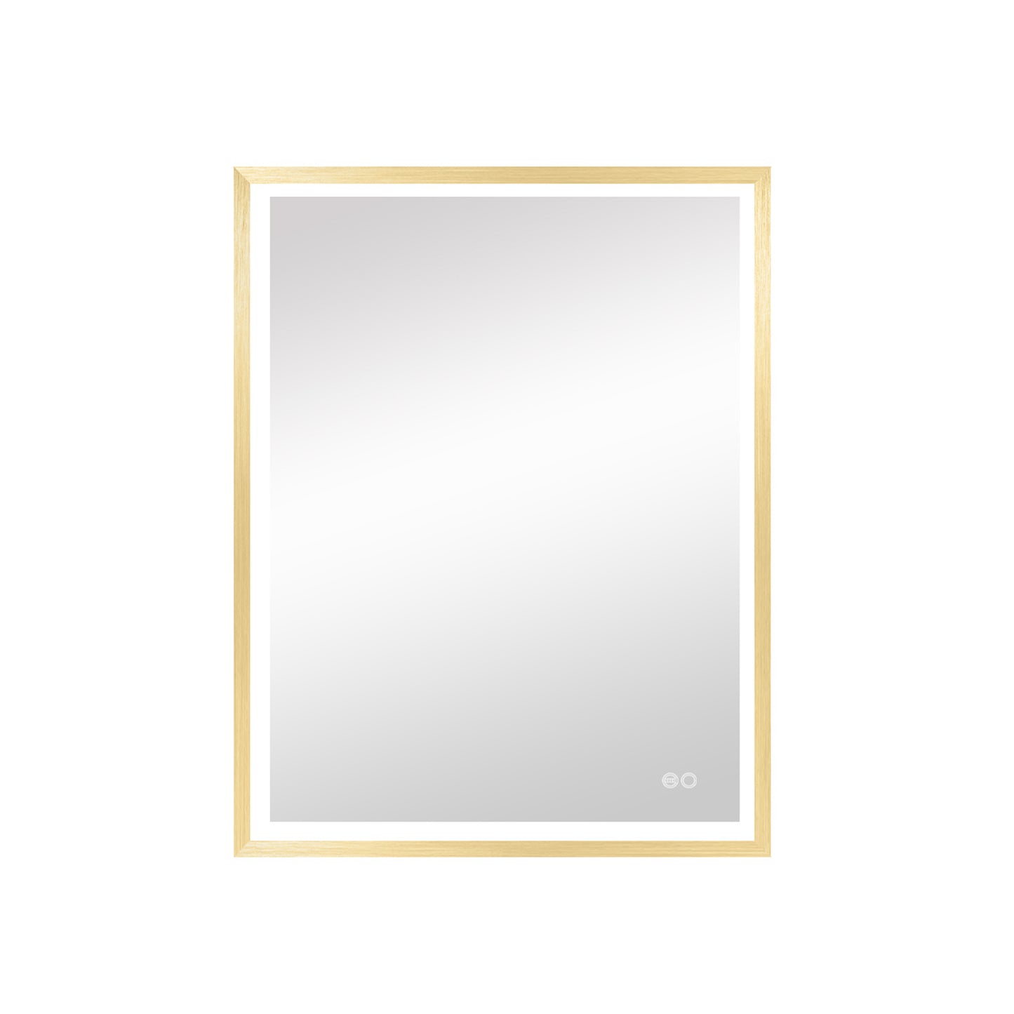 4 Size LED Bathroom Mirror; Backlit and Front Lighted Mirror for Bathroom; Wall Mounted Bathroom Vanity Framed Mirror Includes Dimmer; ; Defogger; Vertical / Horizontal