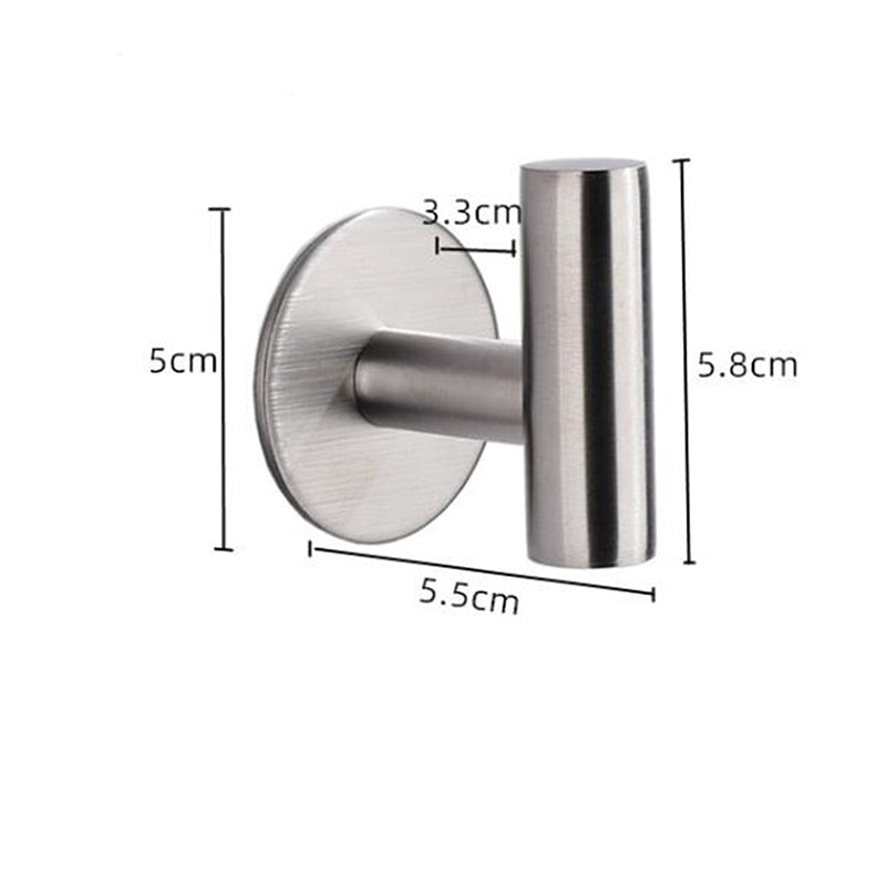 Stainless Steel Towel Holder Hooks