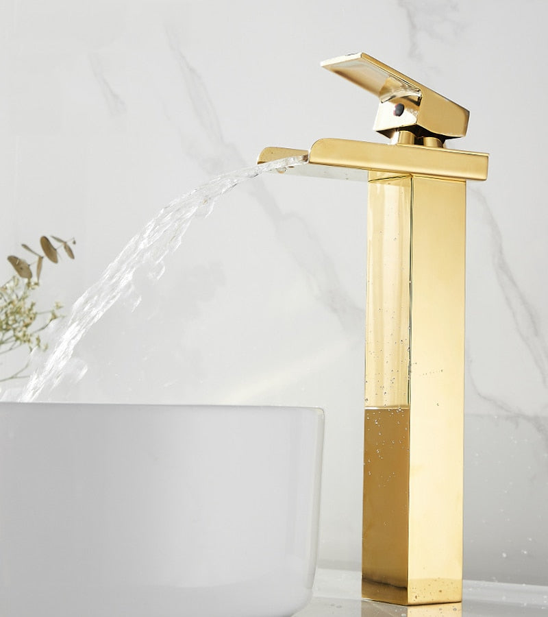 Basin Faucet Waterfall