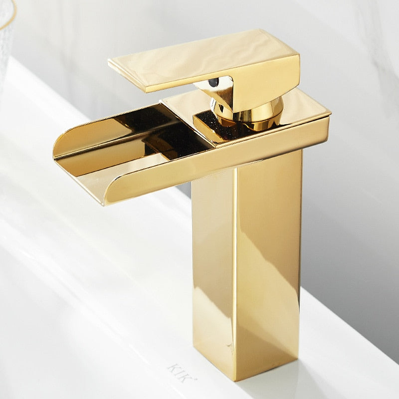 Basin Faucet Waterfall