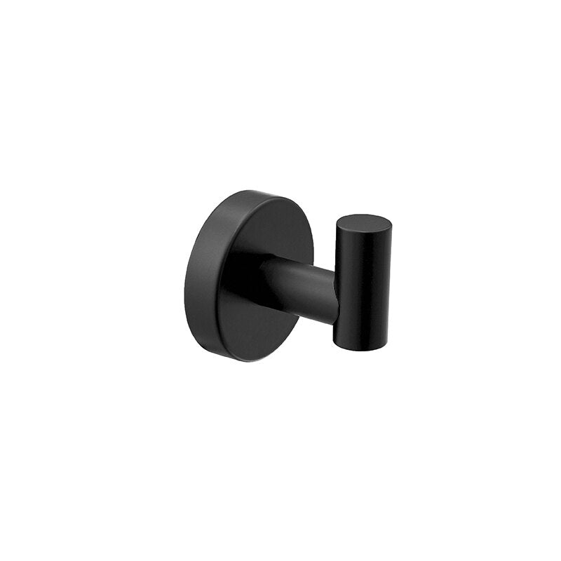 Matte Hook and Towel Bar Set