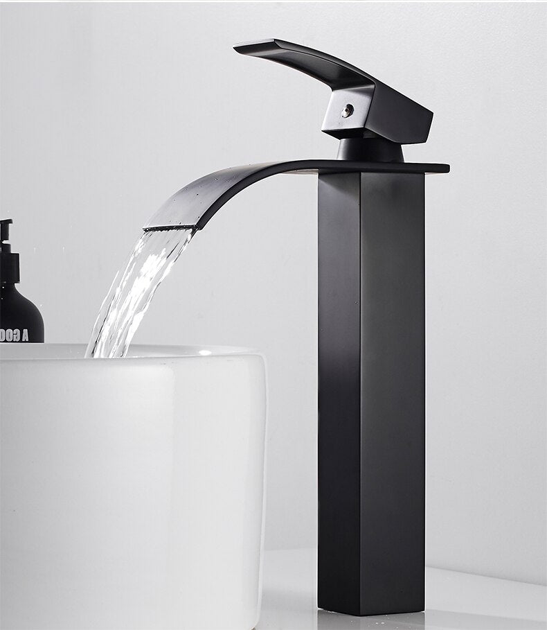 Waterfall Basin Sink Faucet