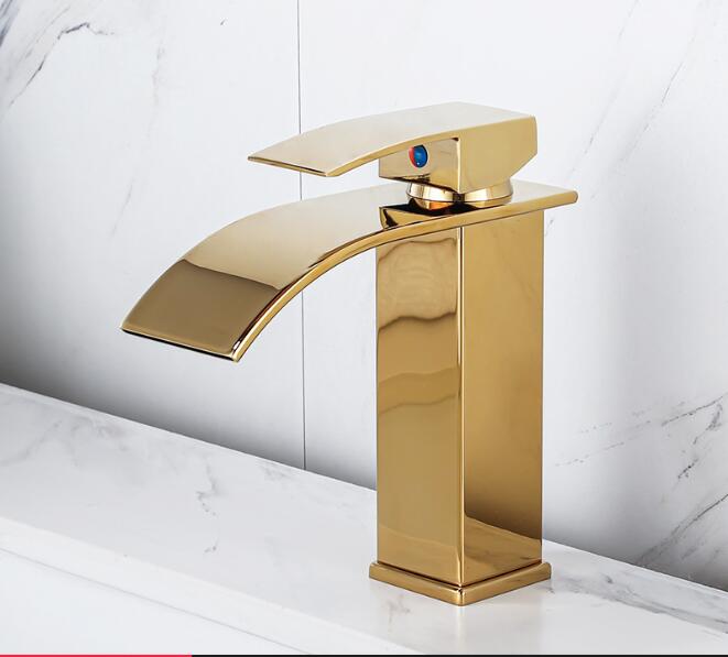 Waterfall Basin Sink Faucet