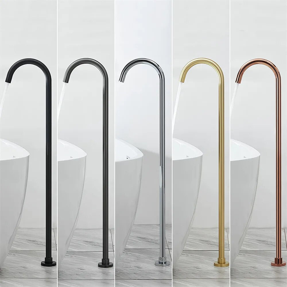 Bathroom Stand Bathtub Faucet Wall Mounted Basin Water Mixer Tap Brushed Gold,Black,Gunmetal,Rose Gold,Brass Sink Faucet