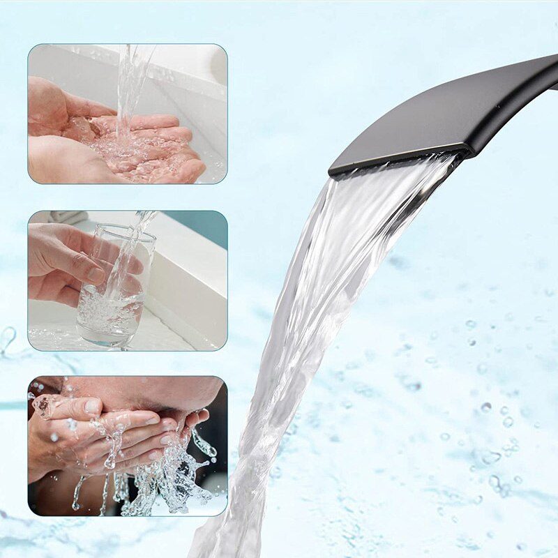 Waterfall Basin Sink Faucet