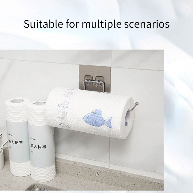 Hanging Toilet Paper Rack Roll and Towel Rack