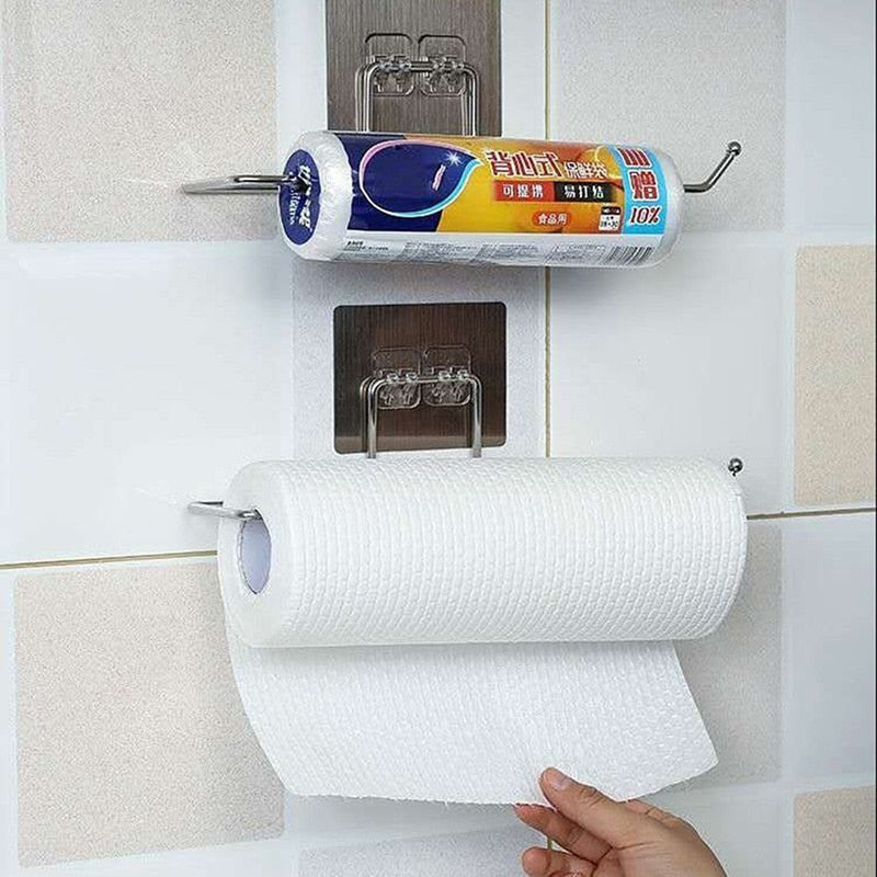 Hanging Toilet Paper Rack Roll and Towel Rack