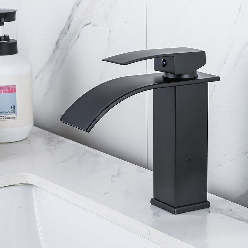 Waterfall Basin Sink Faucet