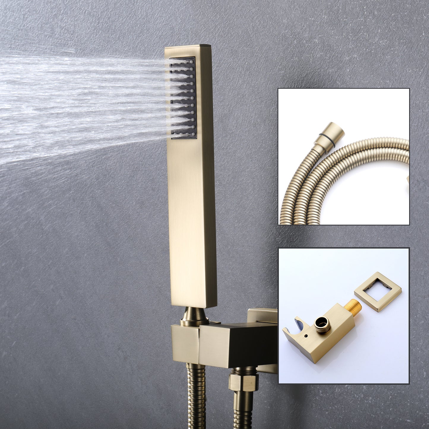 10inch Shower System With Rain Shower Faucet Sets