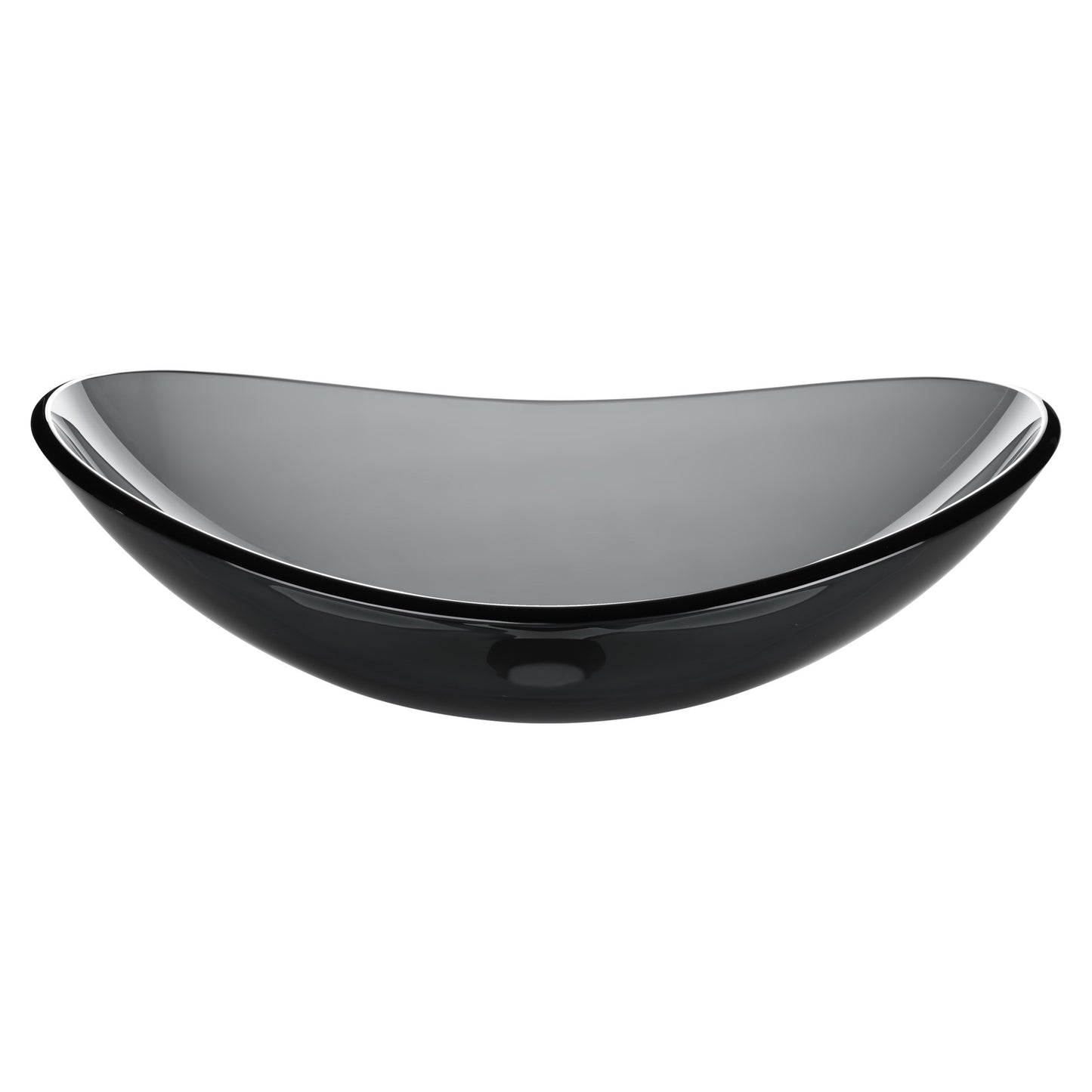 Dark Gray bowl Glass Sink