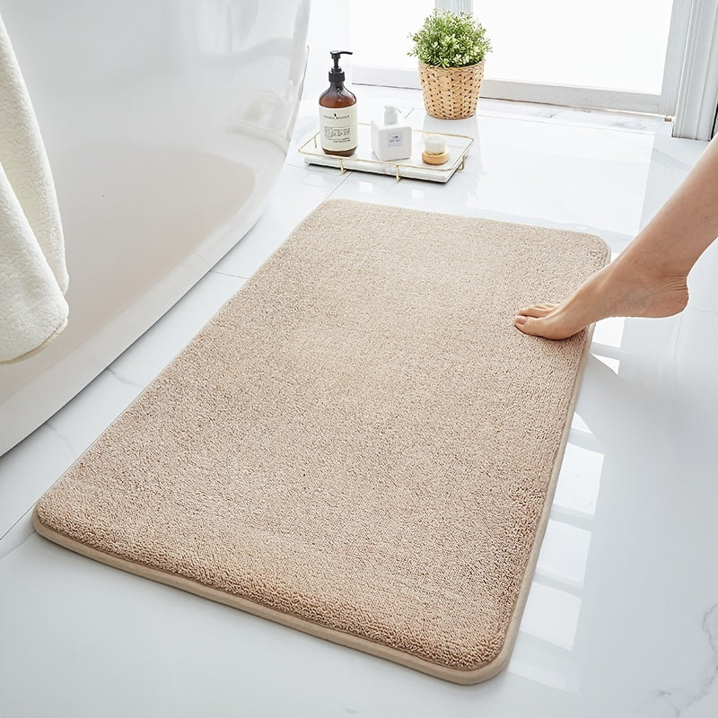 1pc Household Floor Mats; Door Mats; Carpets; Bathrooms; Anti-skid Mats; Bathroom Doormats; Water Absorbing Floor Mats; Bedroom Doormats