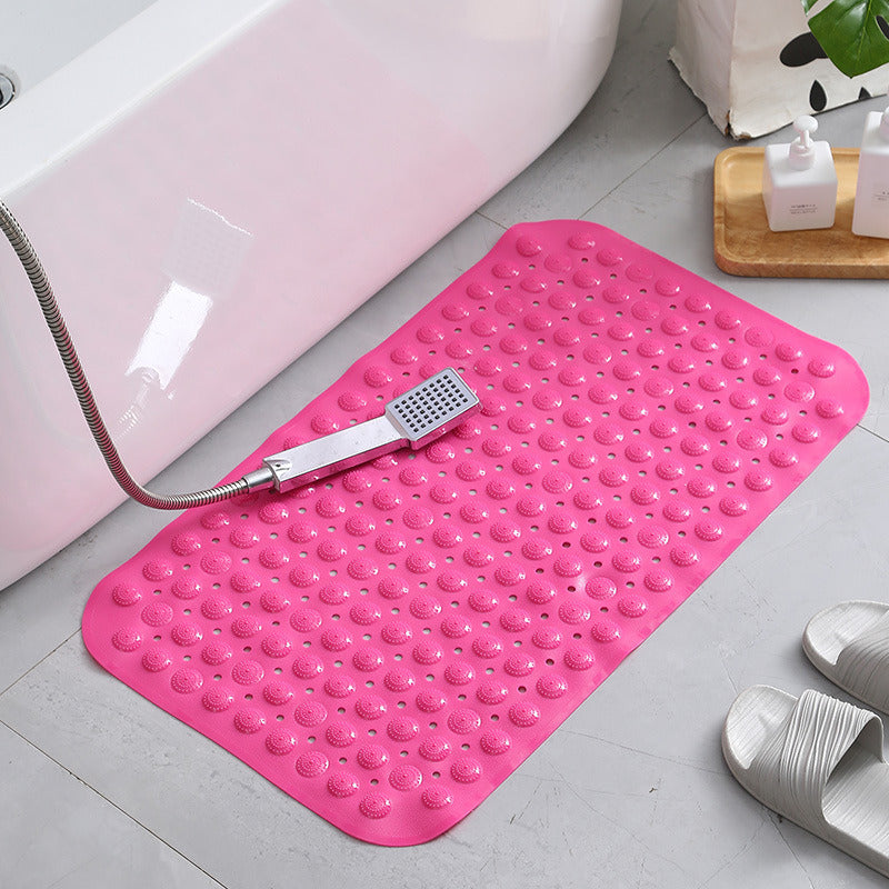 Bath Tub Shower Mat Non-Slip and Extra Large, Bathtub Mat with Suction Cups, Machine Washable Bathroom Mats with Drain Holes