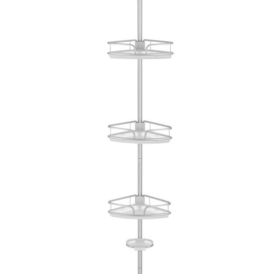 4-Tier Tension Corner Shower Caddy for Bathroom