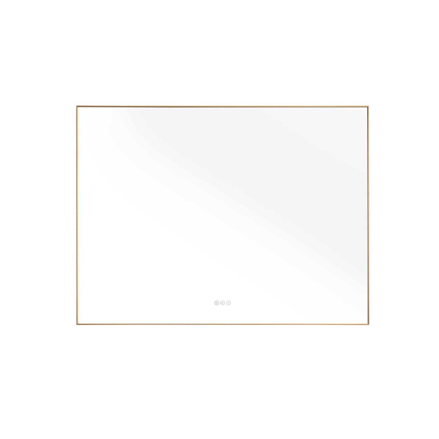 48x 36Inch LED Mirror Bathroom Vanity Mirror with Back Light;  Wall Mount Anti-Fog Memory Large Adjustable Vanity Mirror