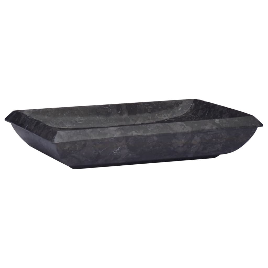 Sink Black 19.7"x13.8"x3.9" Marble