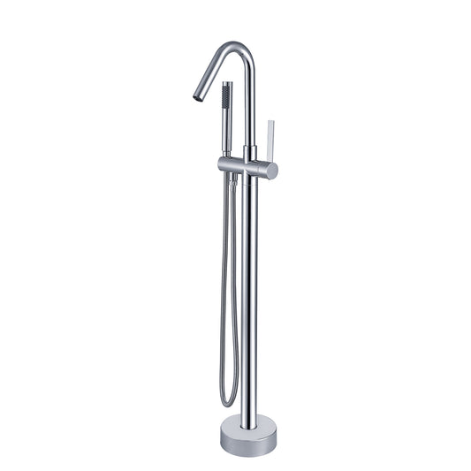 Freestanding Bathtub Faucet with Hand Shower