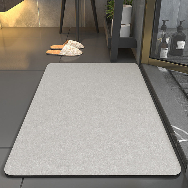 Diatomite Bathroom Super Absorbent Mat Non-slip Home Kitchen Toilet Quick Drying Floor Mats Room Doormat Oil Proof Floor Mats