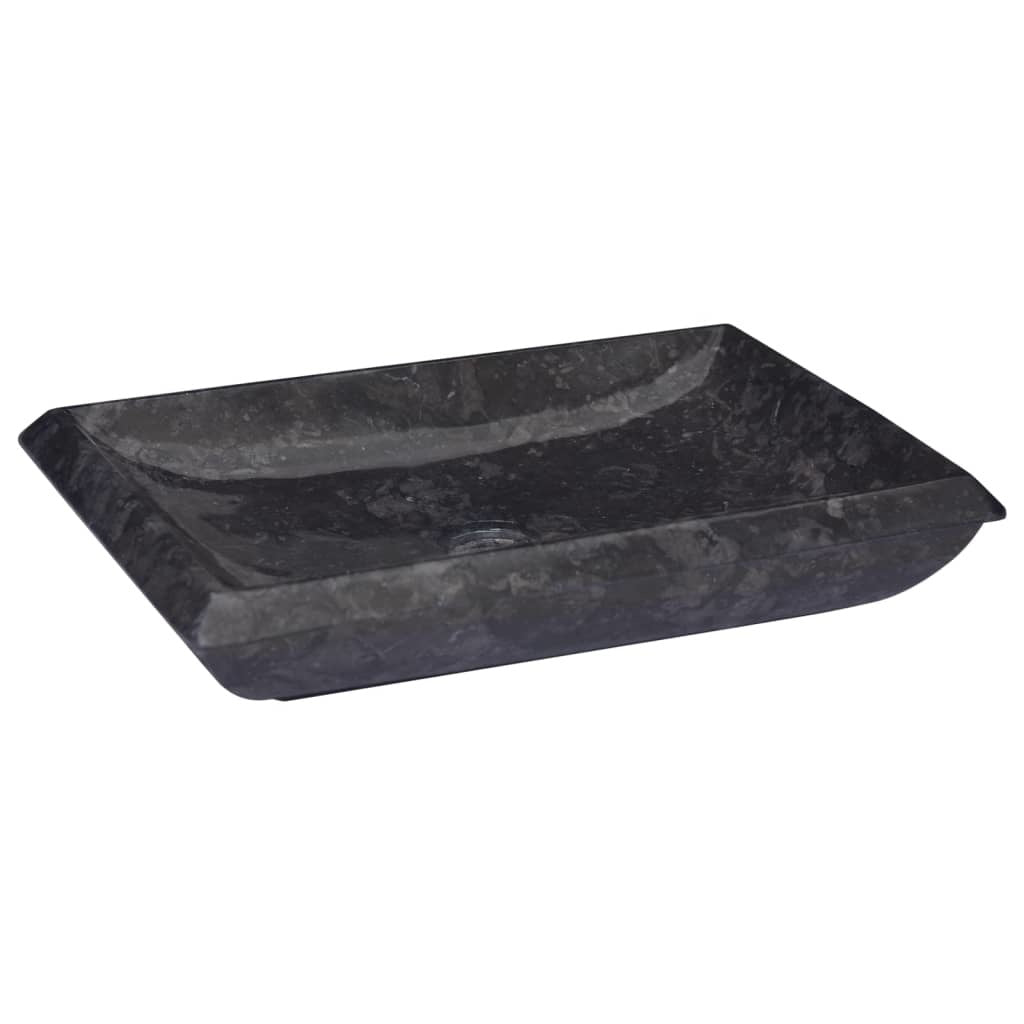 Sink Black 19.7"x13.8"x3.9" Marble