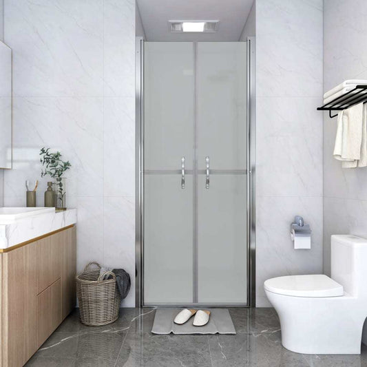 Shower Door Frosted ESG 33.9"x74.8"