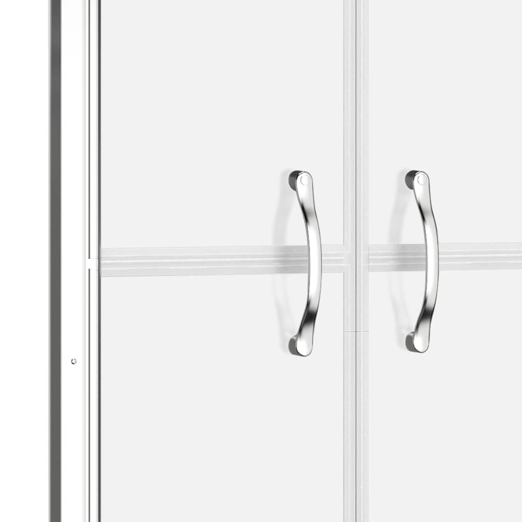 Shower Door Frosted ESG 33.9"x74.8"