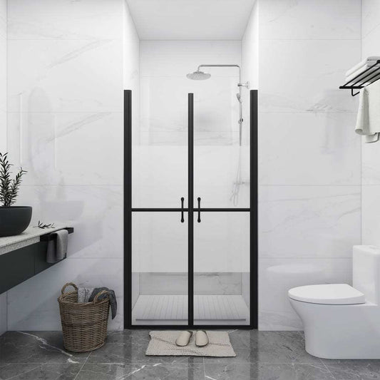 Shower Door Half Frosted ESG (38.6"-39.8")x74.8"